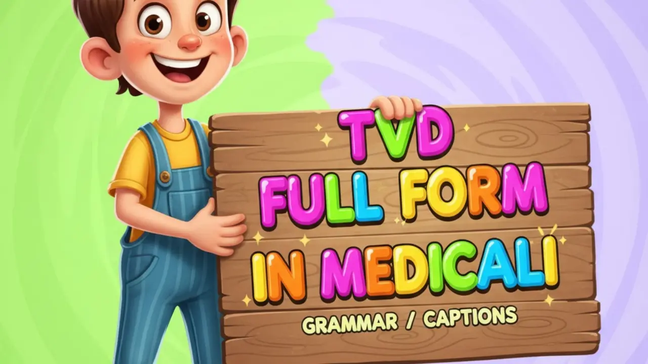 TVD Full Form in Medical