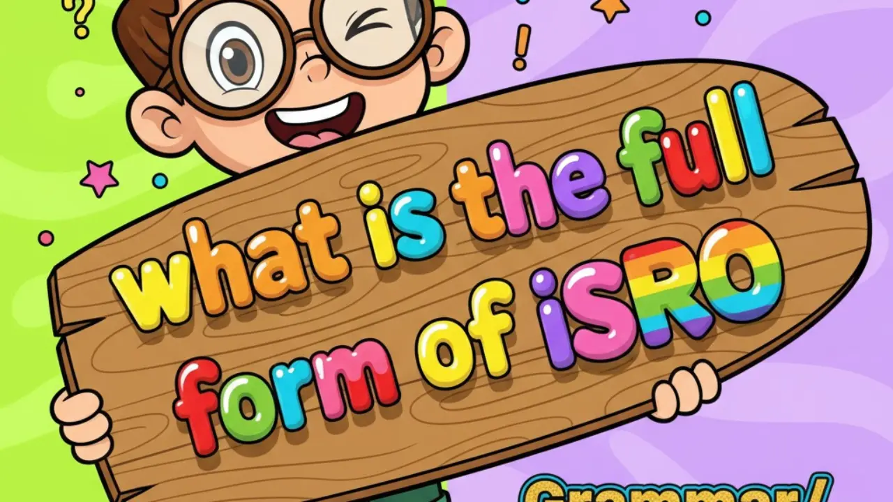 what_is_the_full_from_of_isro_