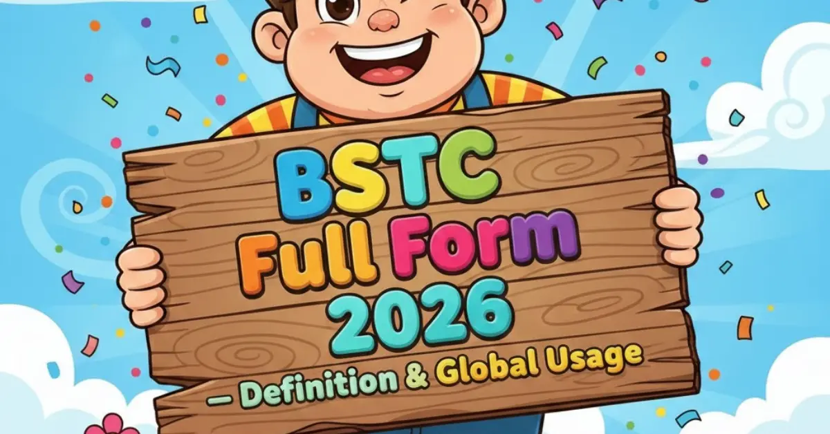 BSTC Full Form