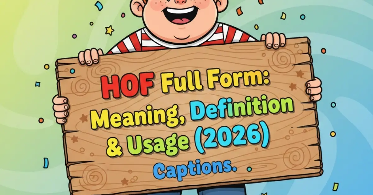 HOF Full Form