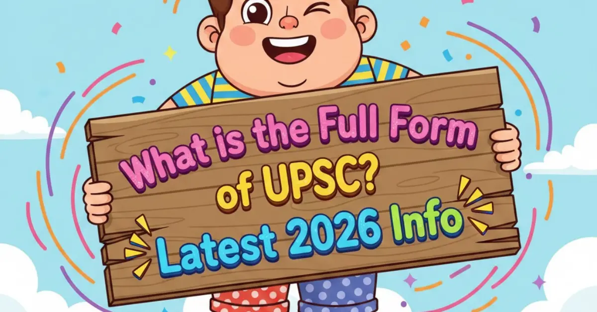 What is the Full Form of UPSC
