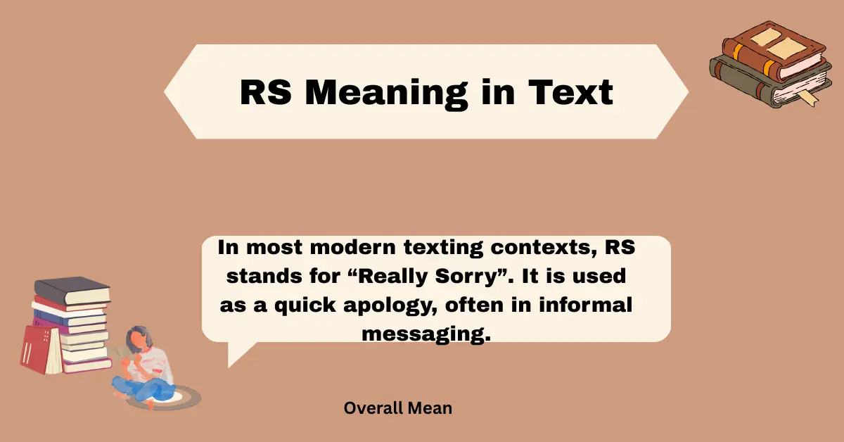 RS Meaning in Text
