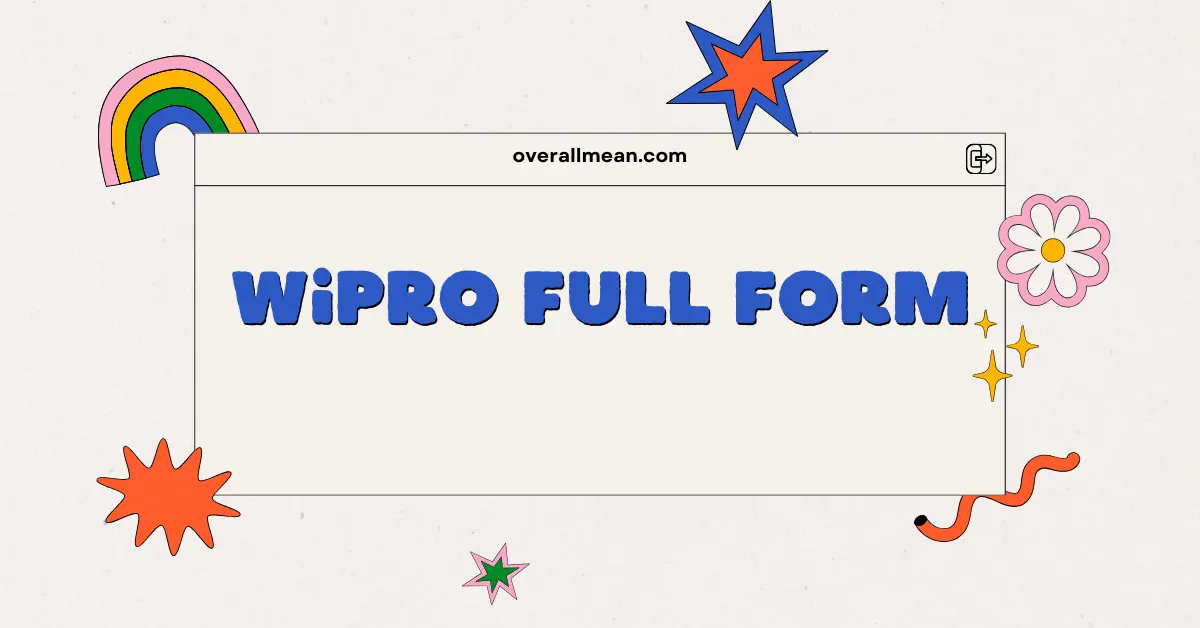 Wipro Full Form