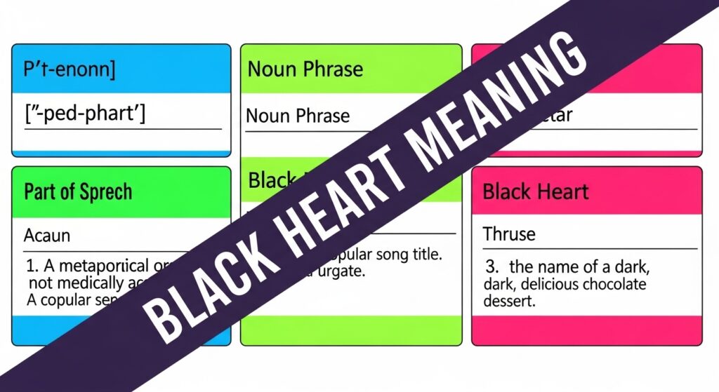 Black Heart Meaning 