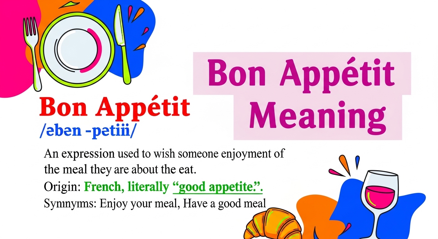Bon Appétit Meaning