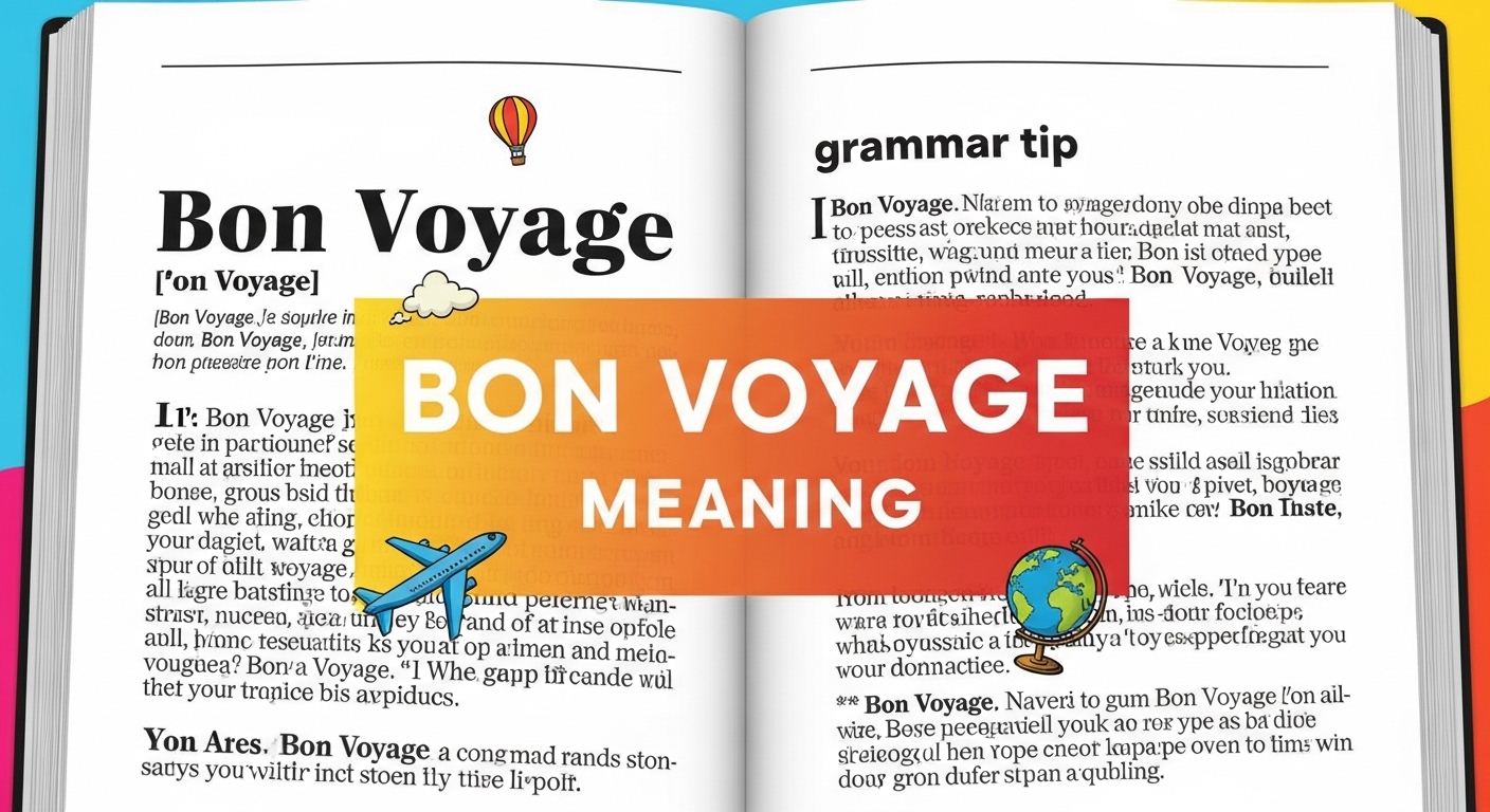 Bon Voyage Meaning