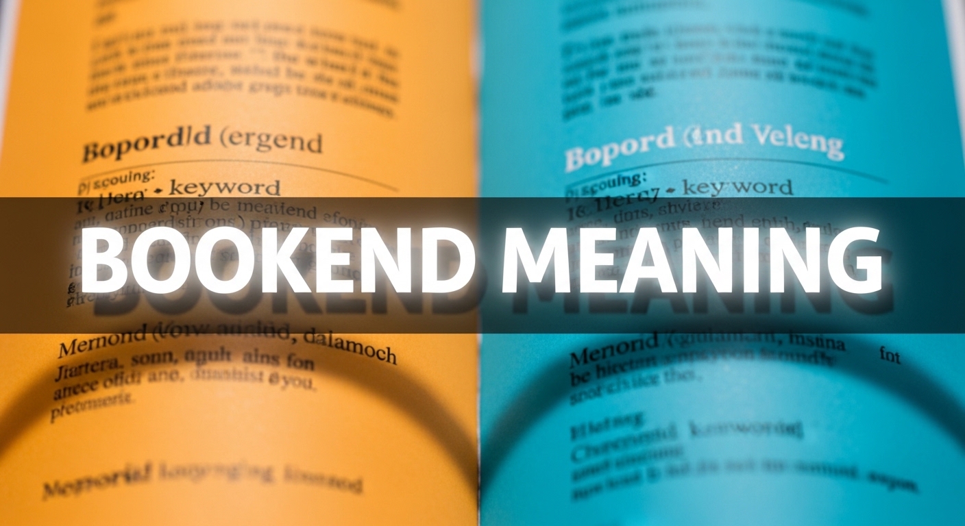 Bookend Meaning