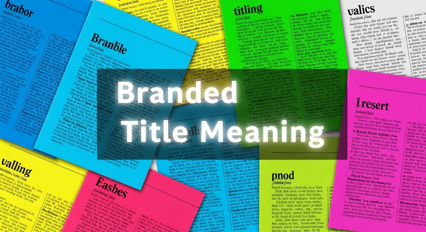 Branded Title Meaning