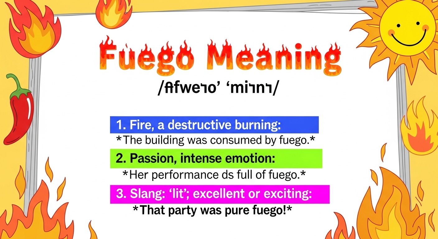 Fuego Meaning