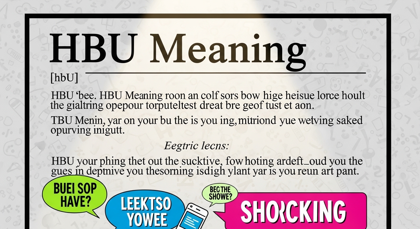 HBU Meaning