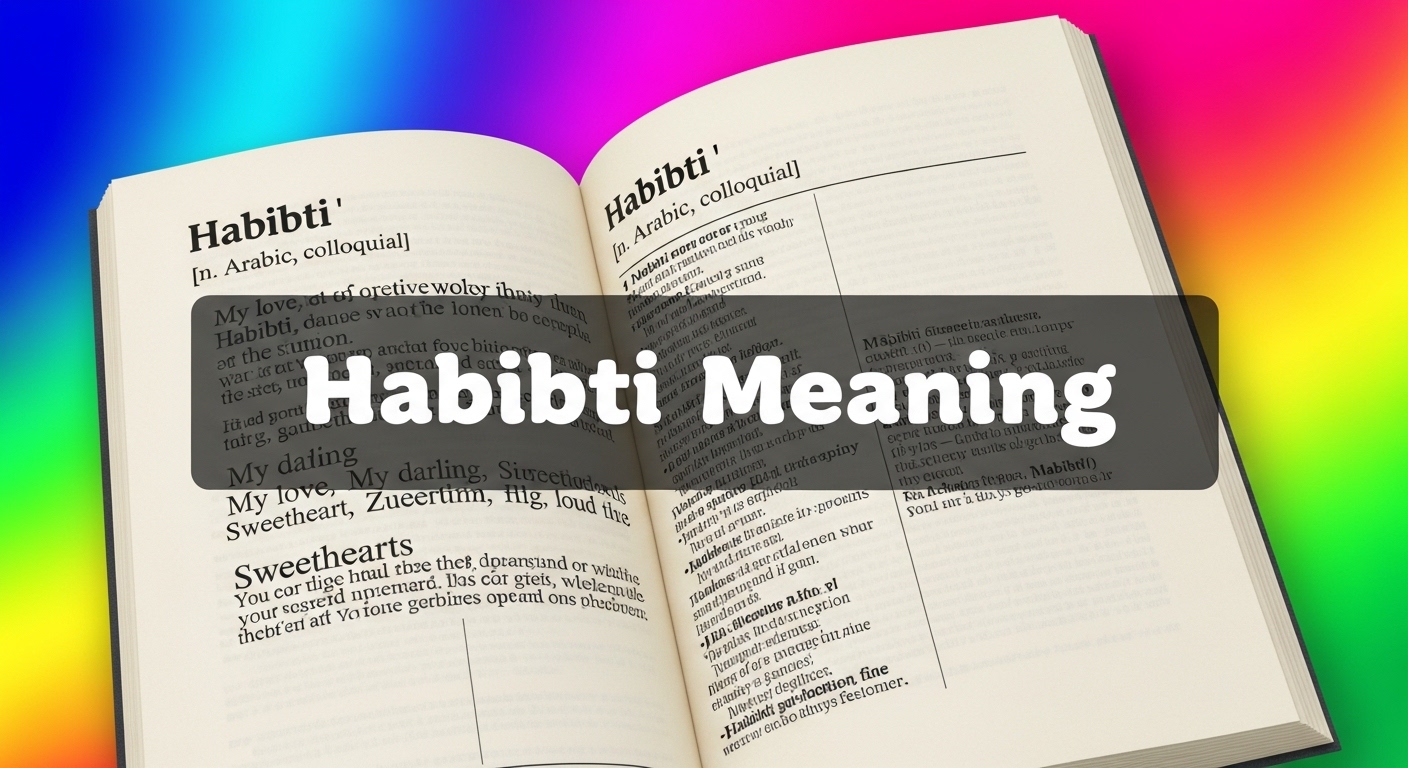 Habibti Meaning