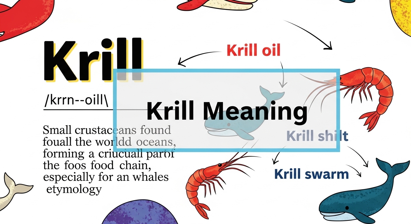 Krill Meaning