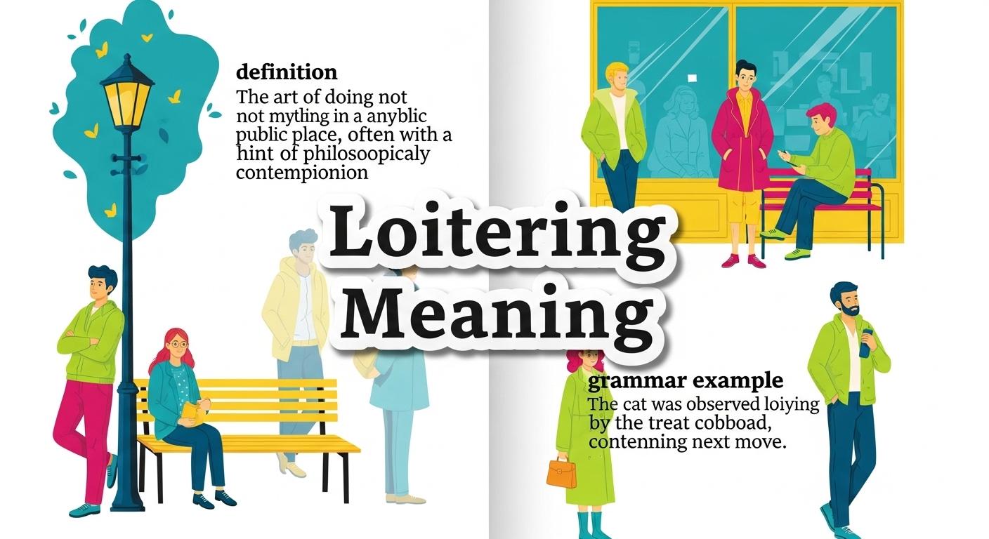 Loitering Meaning
