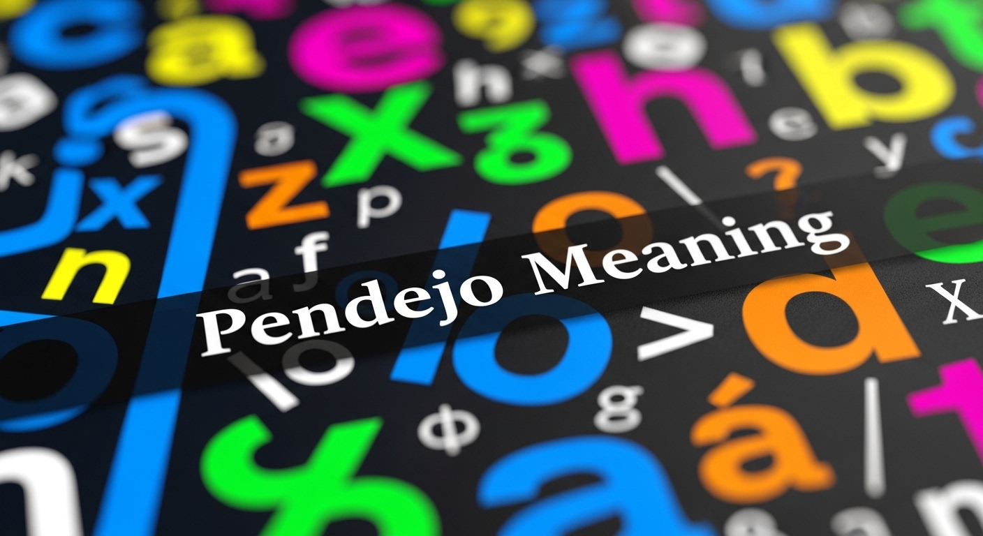 Pendejo Meaning