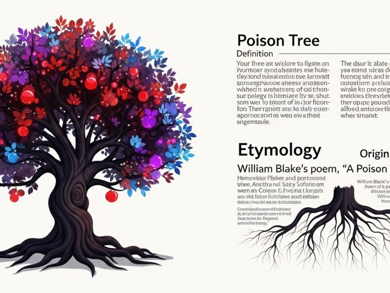 Poison Tree Tattoo Meaning