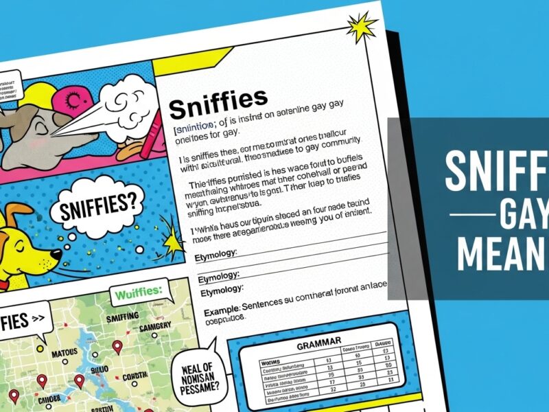 Sniffies Gay Meaning