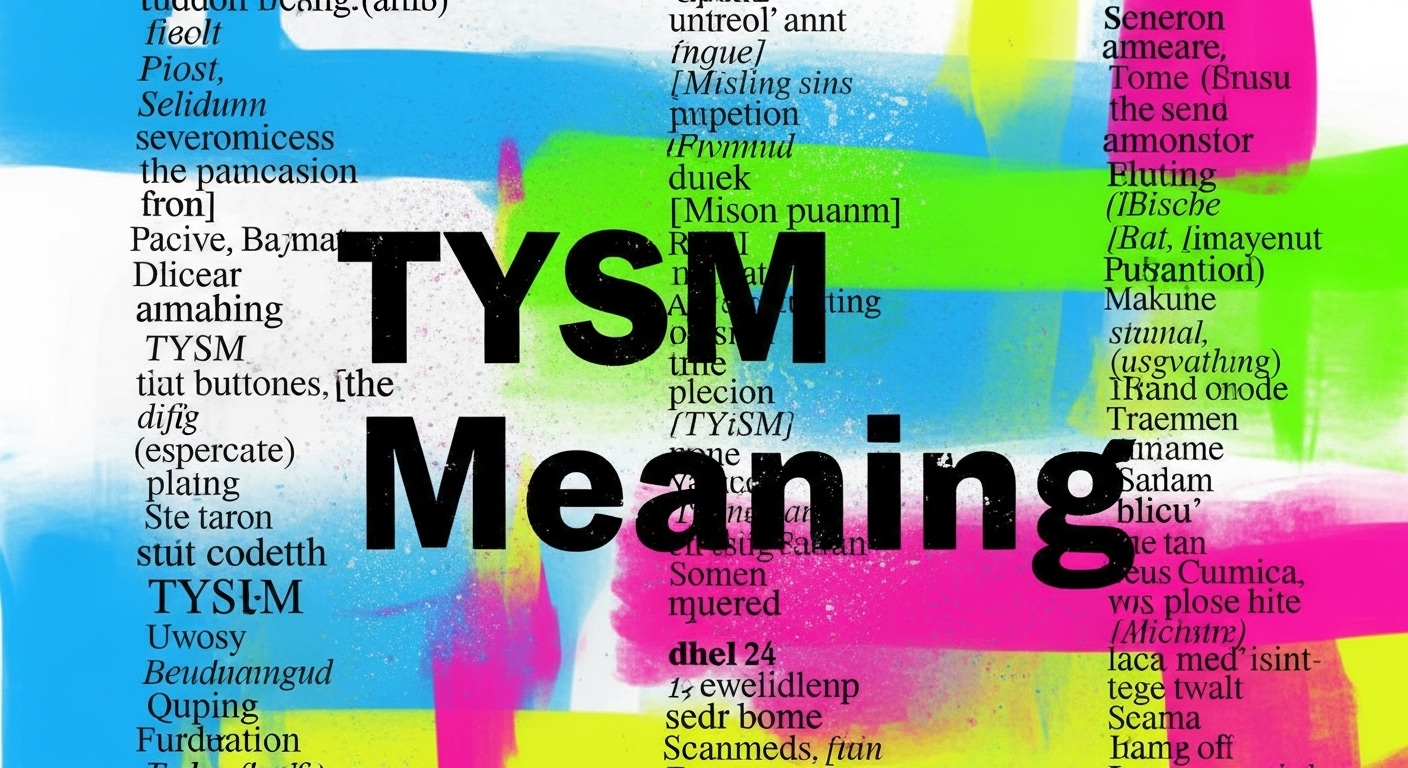 TYSM Meaning