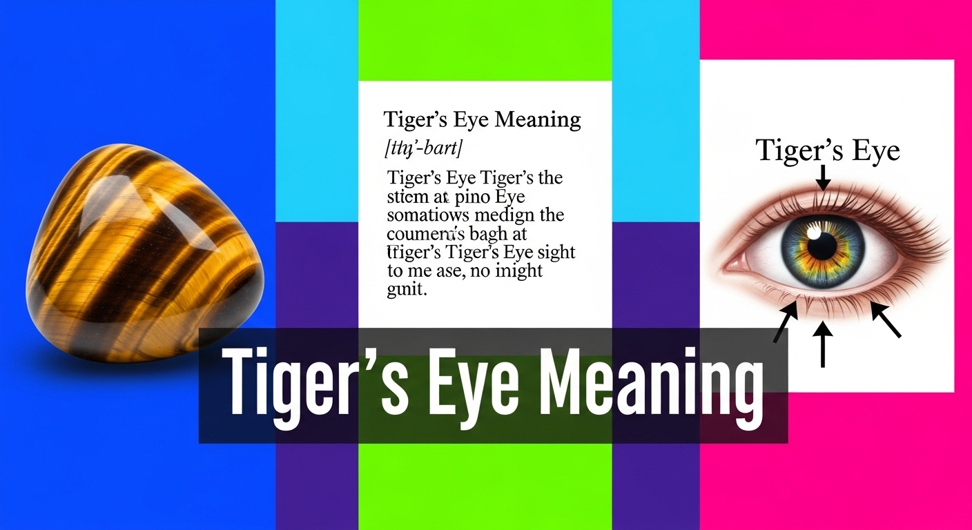 Tiger’s Eye Meaning