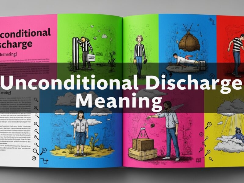 Unconditional Discharge Meaning