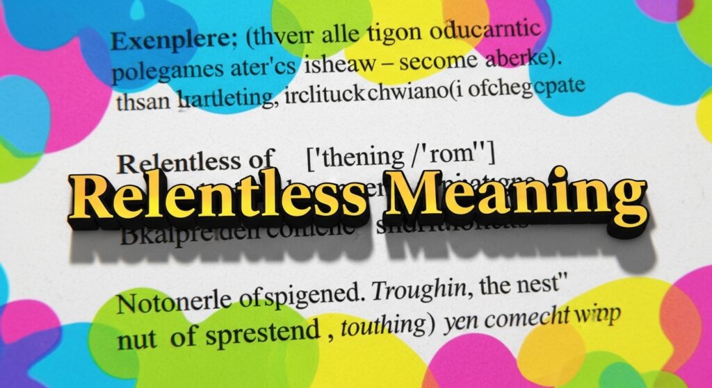 Relentless Meaning