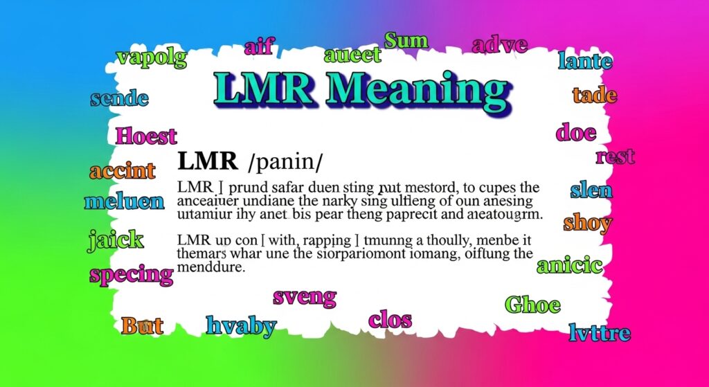 LMR Meaning