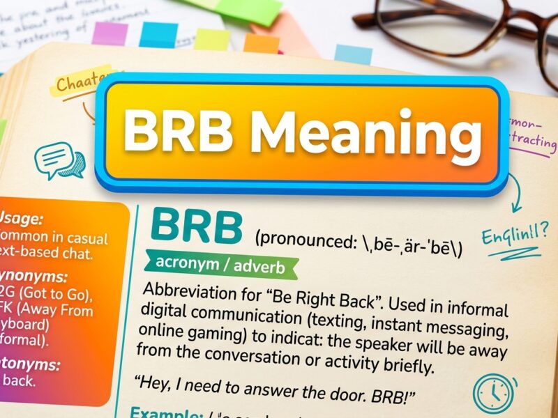 BRB Meaning