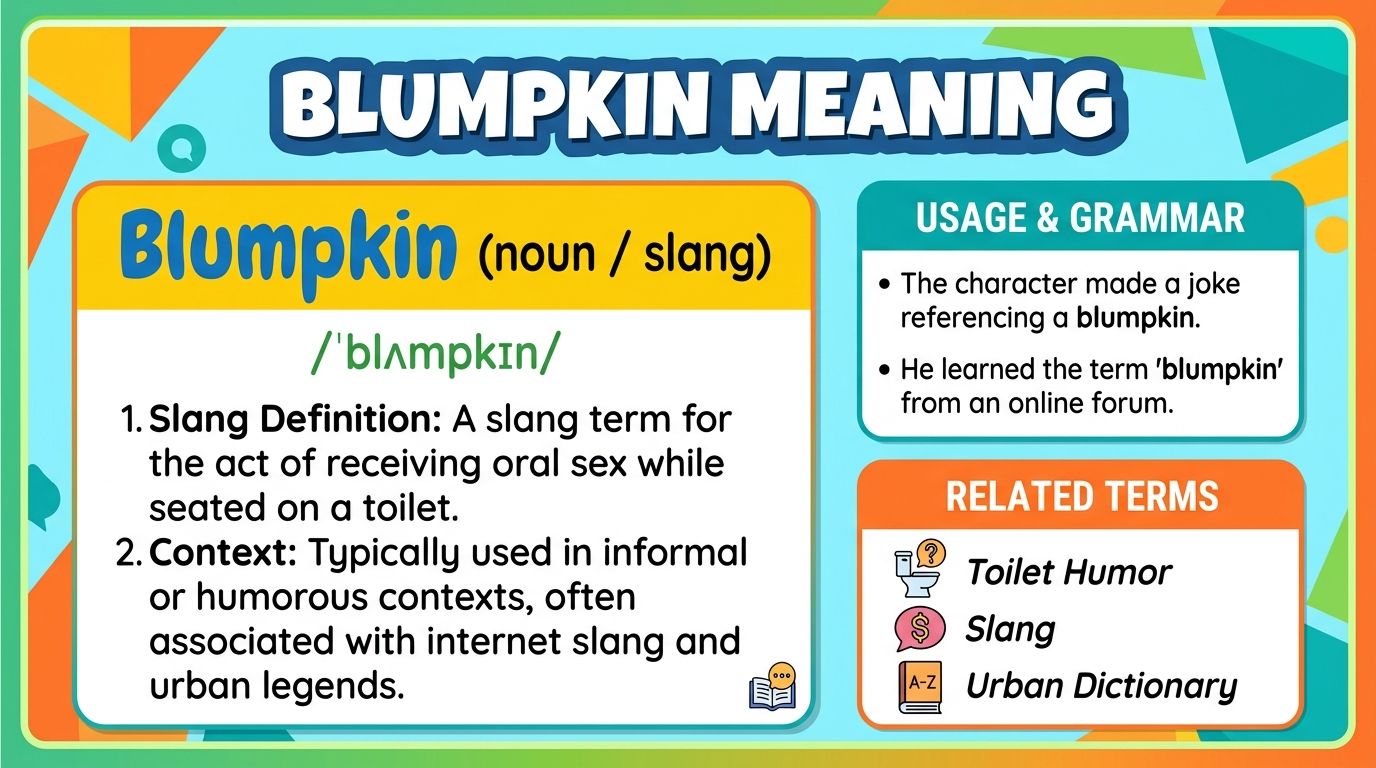 Blumpkin Meaning