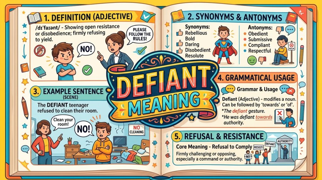 Defiant Meaning