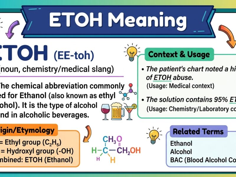 ETOH Meaning
