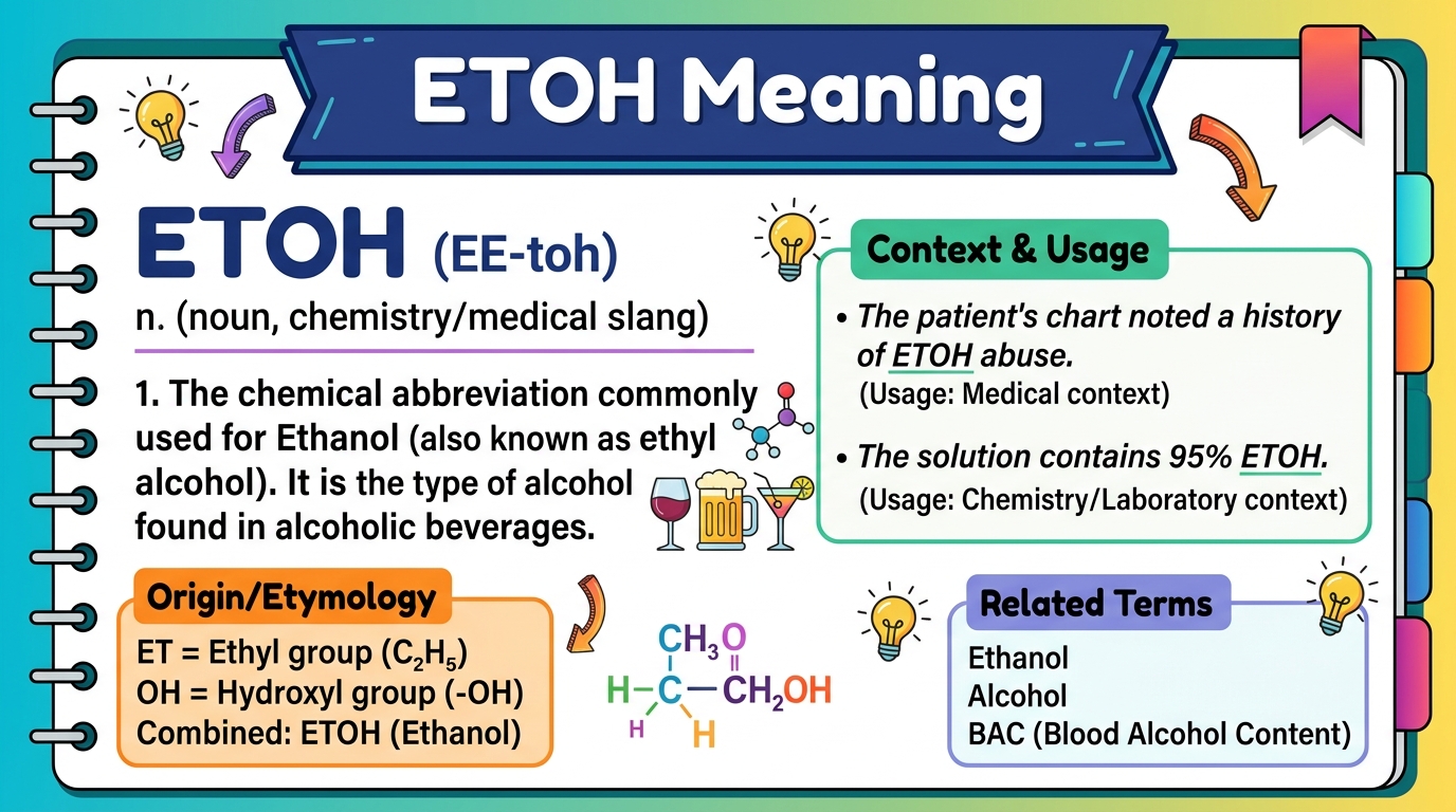 ETOH Meaning