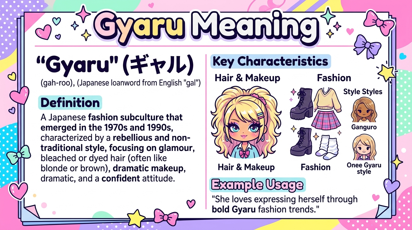 Gyaru Meaning