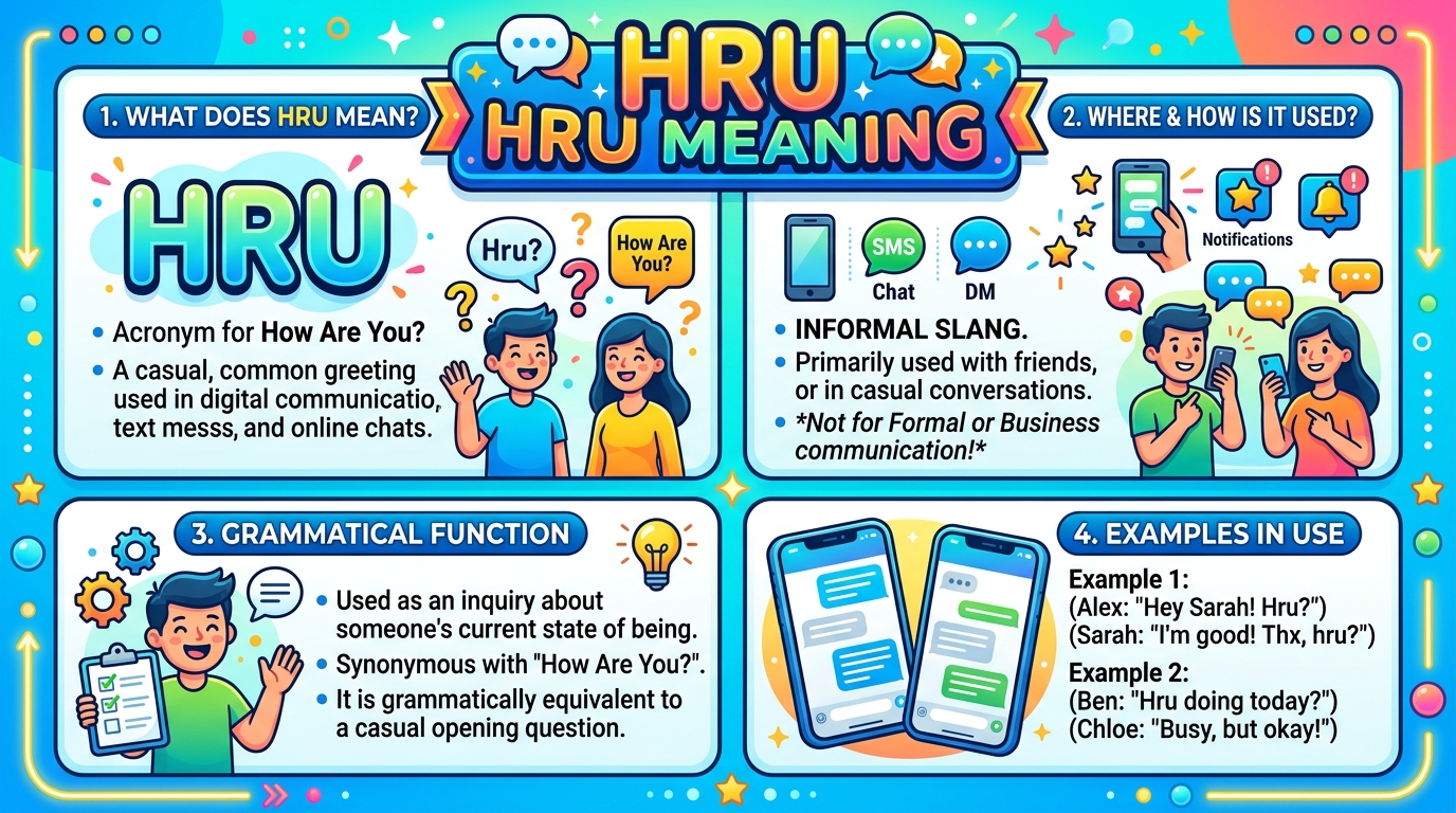 HRU Meaning