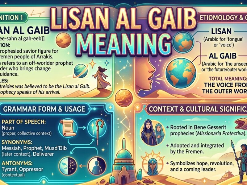 Lisan al Gaib Meaning