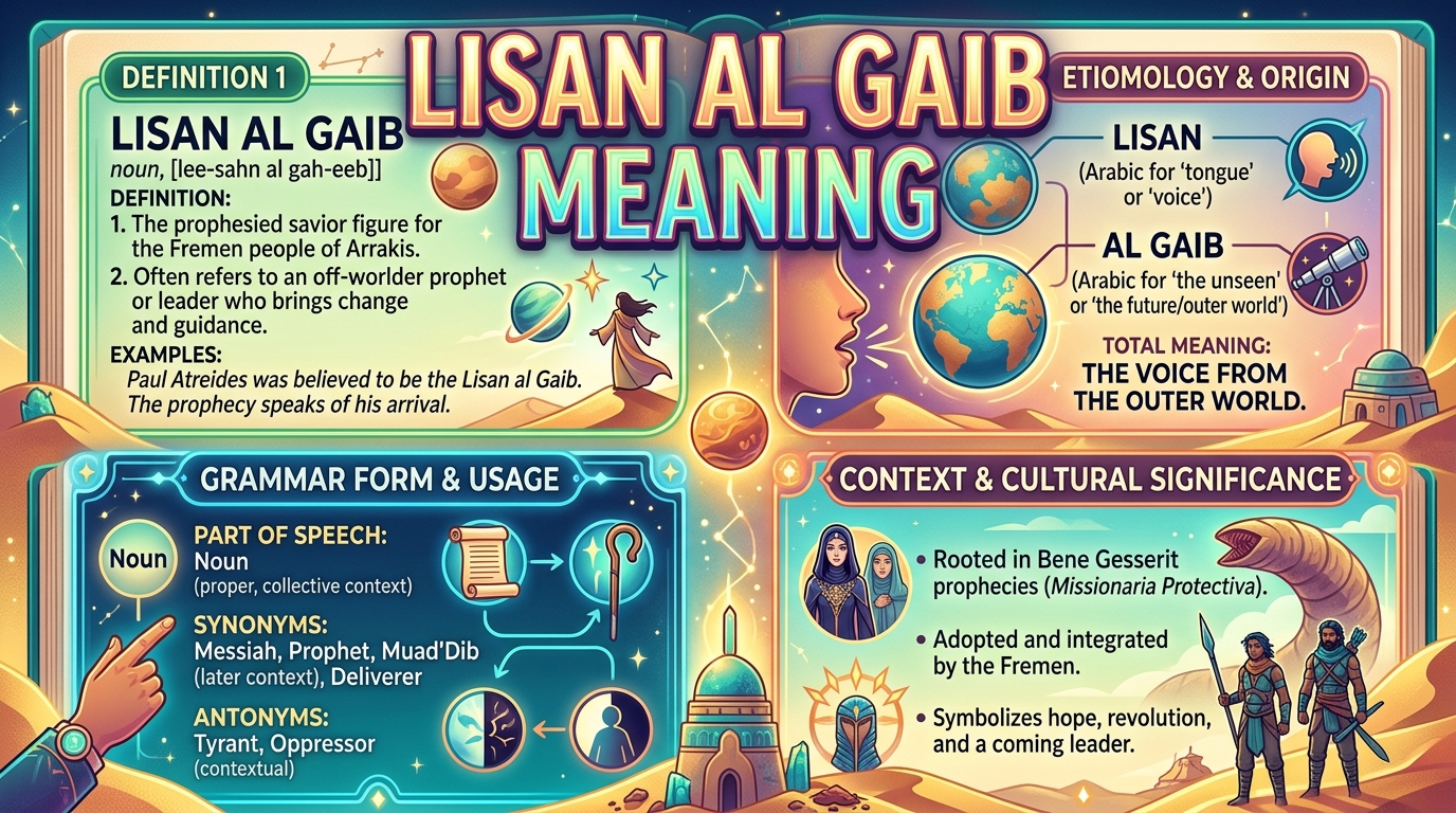 Lisan al Gaib Meaning