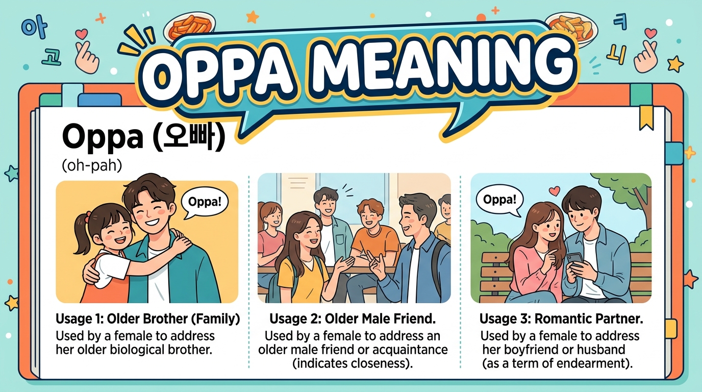 Oppa Meaning