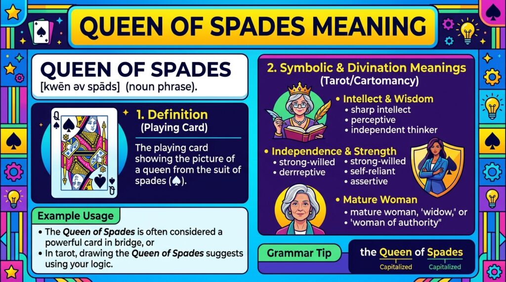Queen of Spades Mean