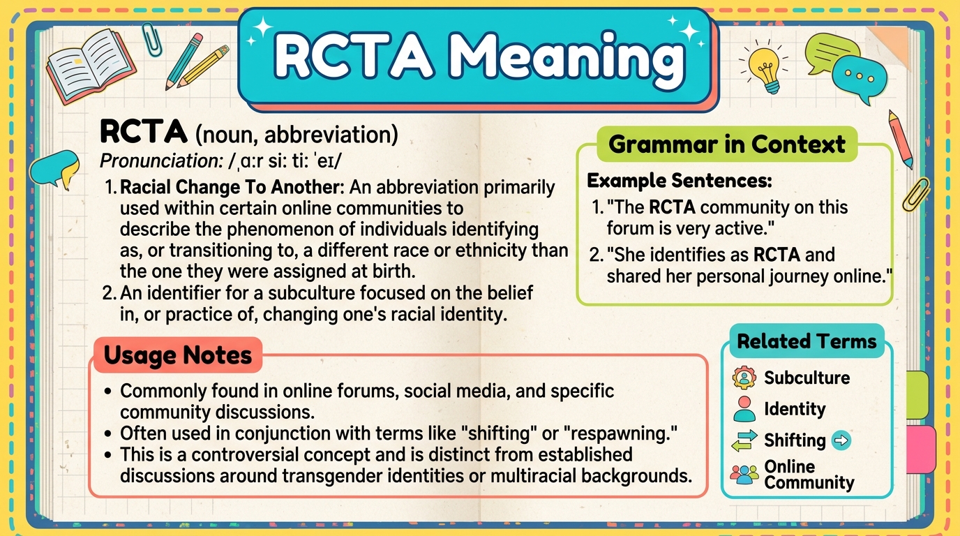 RCTA Meaning