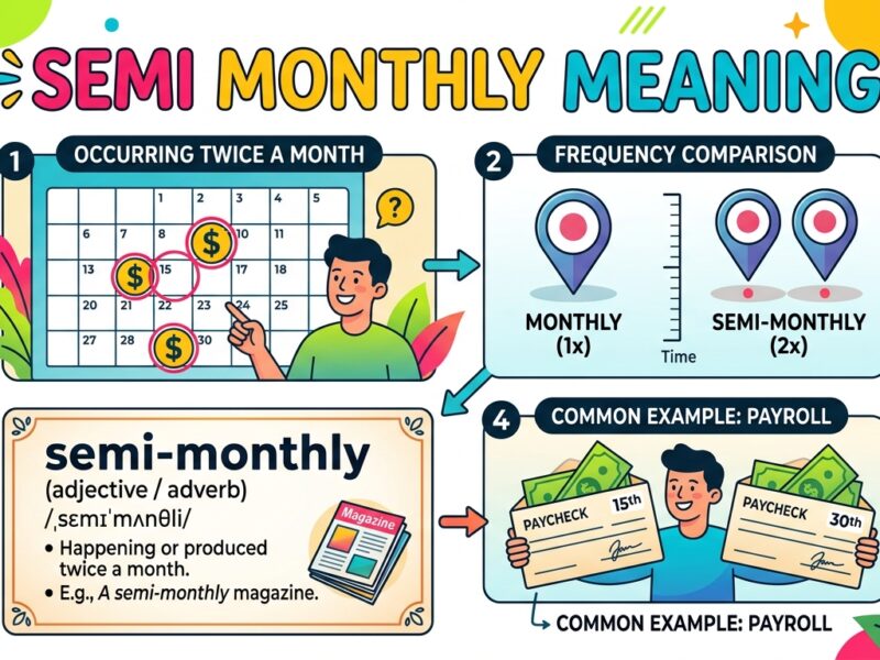 Semi Monthly Meaning