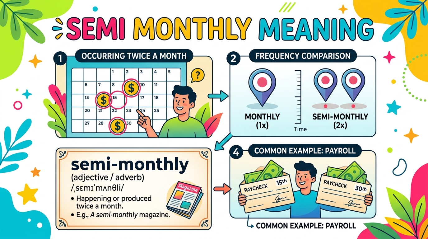 Semi Monthly Meaning