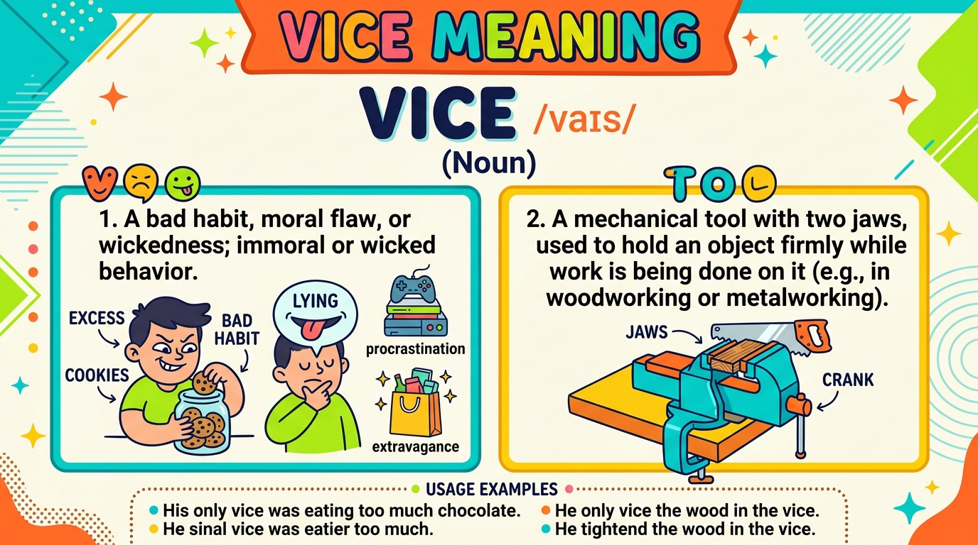 Vice Meaning