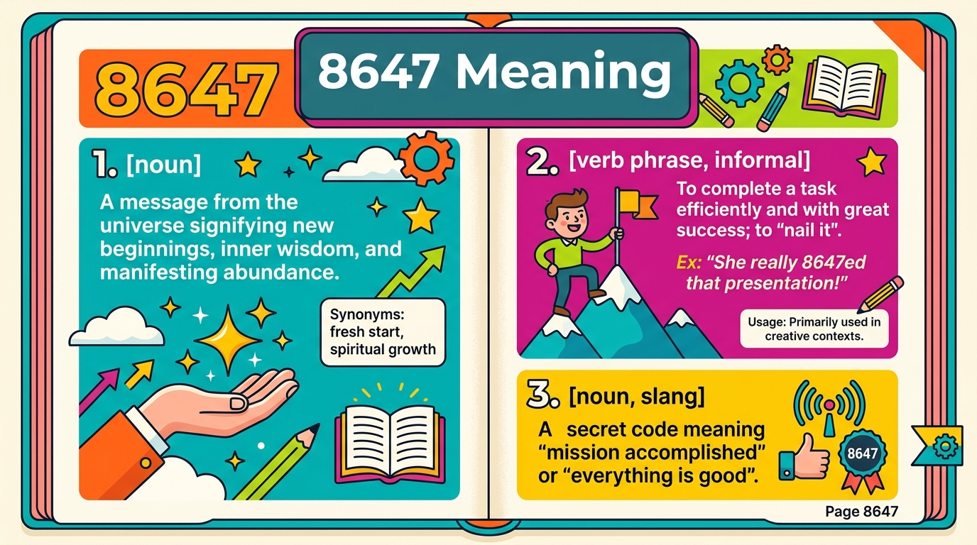 8647 Meaning