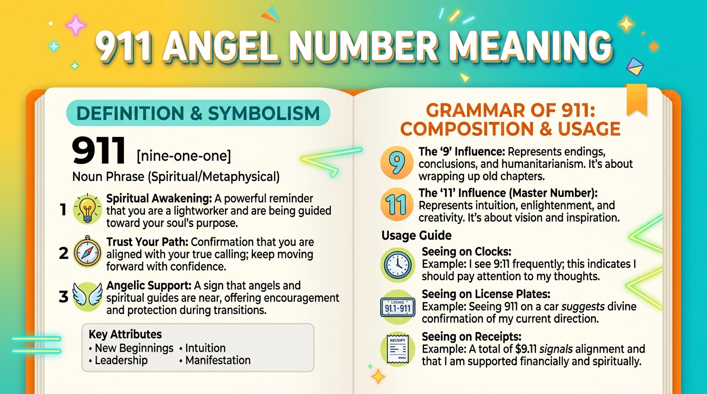 911 Angel Number Meaning