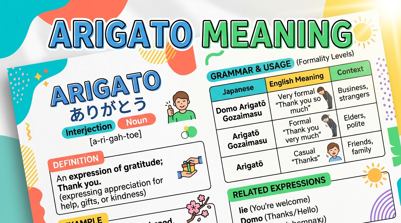 Arigato Meaning