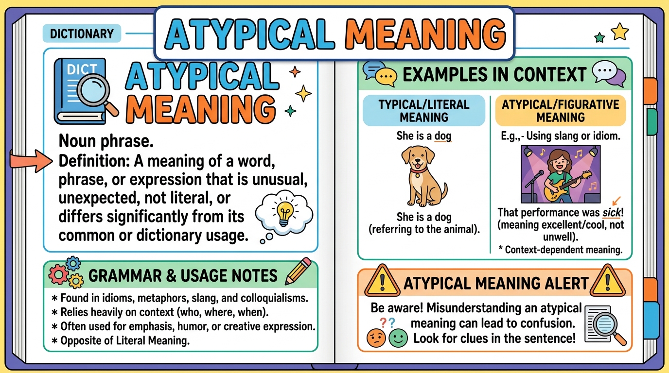Atypical Meaning