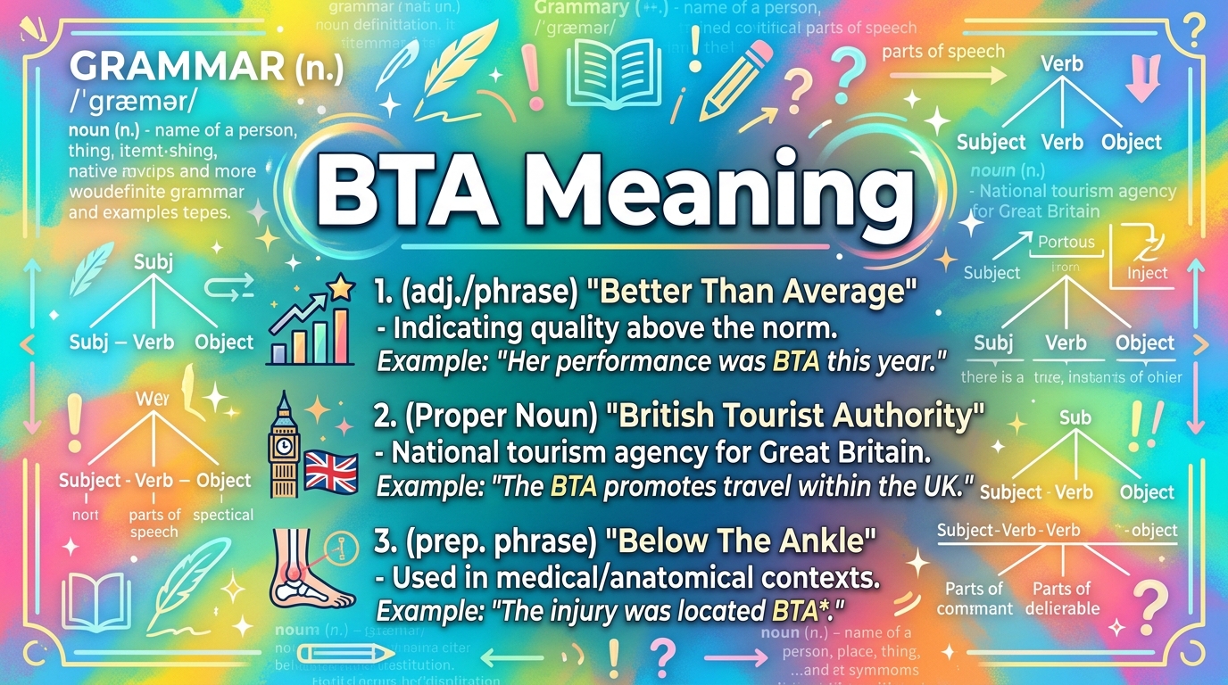 BTA Meaning