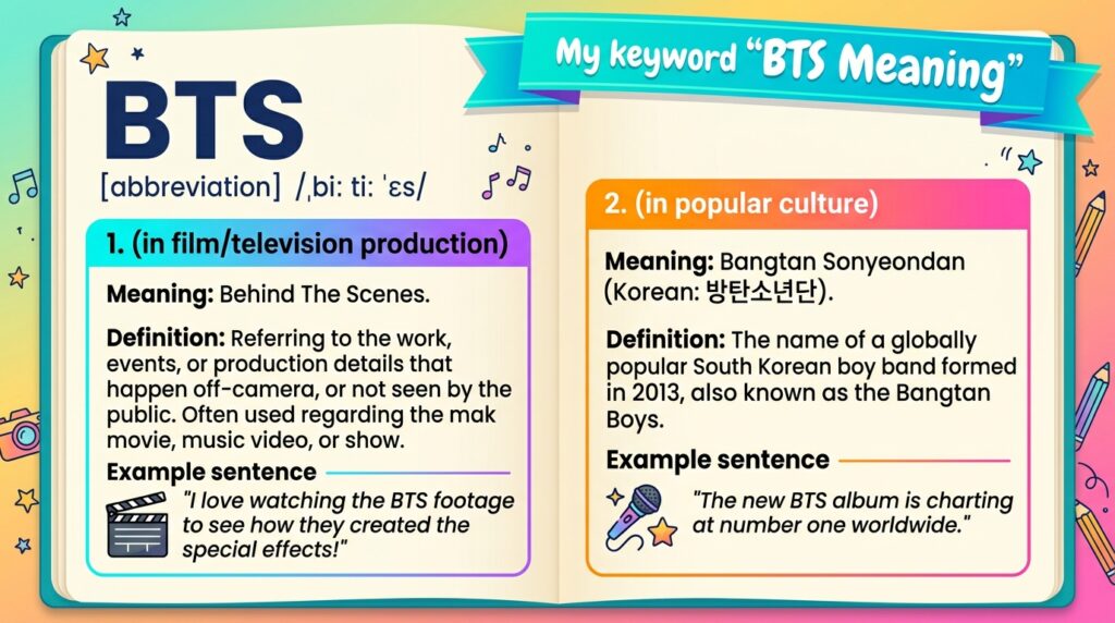 BTS Mean