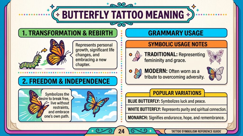 Butterfly Tattoo Mean