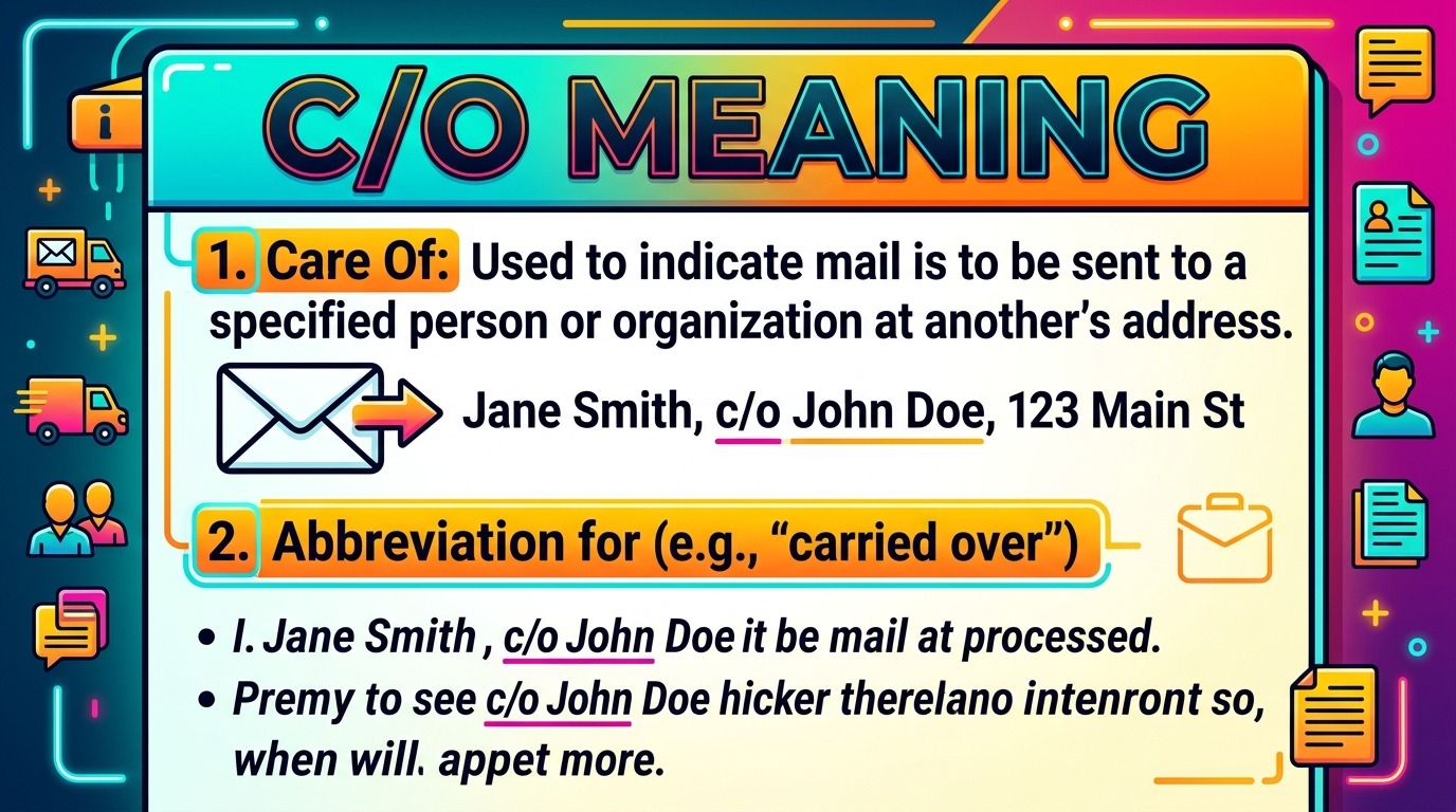 CO Meaning