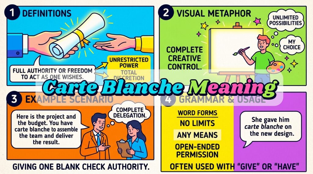 Carte Blanche Mean