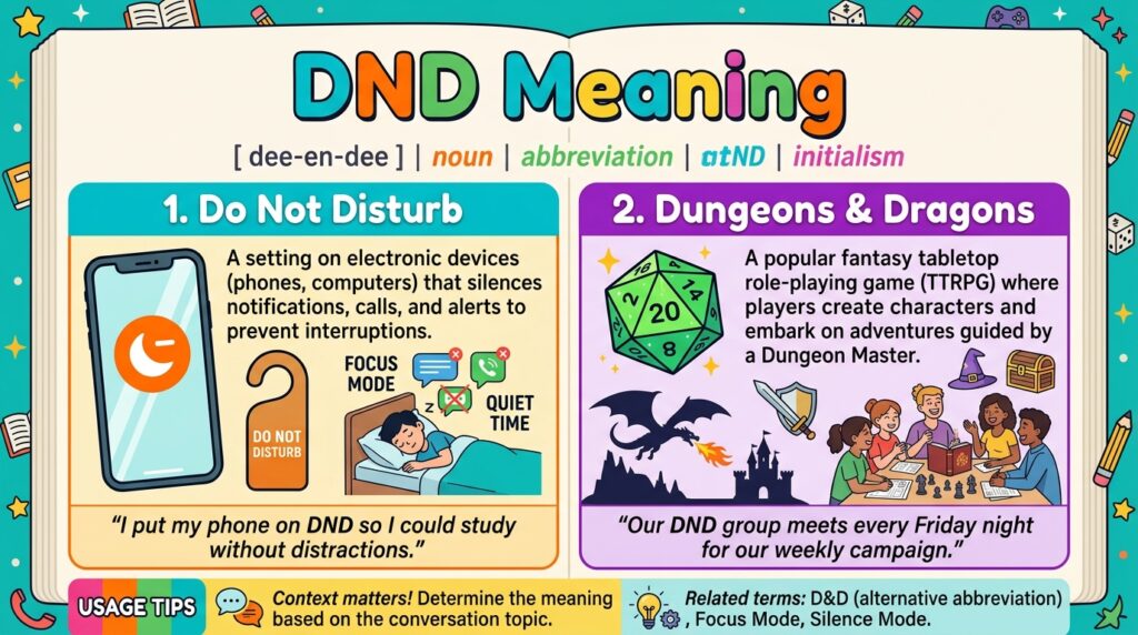 DND Mean